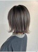 ★暗めカラーデザインカラーグランマッシュショートボブ[船橋]