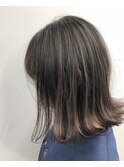 ボブハイライトカラー
