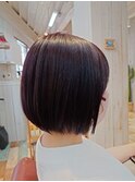 簡単まとまるぷつっとボブ