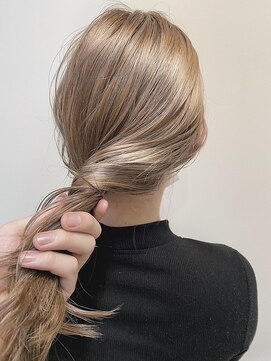 アンメリーアン(Ann merry ann) 透明感ブリーチベージュカラー透明感ハイトーン秋カラー冬カラー