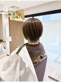 【L by first】髪質改善【輝髪】からのショート