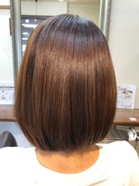 ピース 大島店(peace) 髪質改善カラー/ショートボブ/ショートヘアー/50代/40代