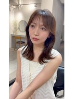 フォト 新宿三丁目(foto) 小顔黒髪オリーブグレーココアベージュボブ髪質改善ブリーチ新宿