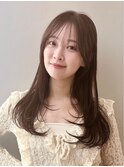 ワンカールで可愛いナチュラルレイヤー【顔周り/髪質改善】