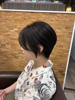 エルズ 大宮店(ailes)&nbsp;《ai》ひし形ショートボブ/ショートボブ/丸みショートボブ/大宮
