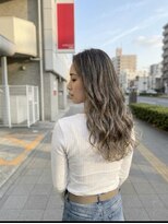 アッシュ 川崎店(Ash)&nbsp;ハイライト　グレージュ　ブリーチあり