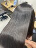 《髪質改善》 ハーブカラーエステ+カット+ヘアエステ