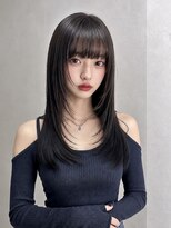 クローズ(cross-z)&nbsp;顔周りレイヤー×艶ロング【東川口/浦和美園】