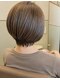 イン(...in)の写真/【中川原/NEW OPEN】女性stylist1人の貸切個室空間の美容室で、大人女性に似合うショートボブを提案☆