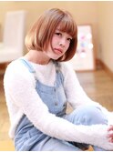 【warmth(大槻)】可愛い前髪×重めなシルエットボブ