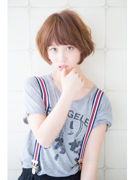 グッドネイバーズ 銀座(GOOD NEIGHBORS) 【GN銀座】まとまるボブにルーズで可愛いニュアンスパーマ☆