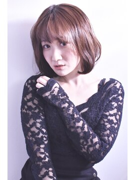 ジールヤマグチ 朝霧駅前店 《谷口的》フェミニストなボブ／色香と脱力感☆