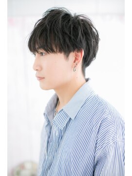 ミック ヘアアンドビューティー 大山店(miq  Hair&Beauty) 無造作黒髪ショート