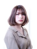 30代40代スタイリング楽チンなワンカールボブ