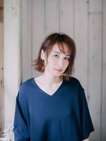 ナチュラルエフ(natural f)&nbsp;切りっぱなしボブ