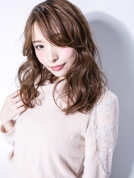 モッズヘア 上尾西口店(mod's hair) *mod's上尾*斜めバング☆グラマラスなスパイラル大人ロング♪w