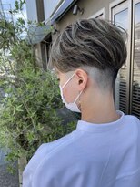 タイム(TIME)&nbsp;刈り上げ女子×3Dハイライト×オリーブグレージュ