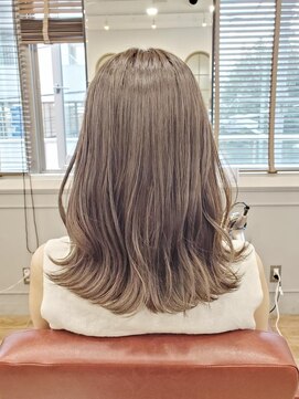 グランシュ 青葉台店(GranCieux) グレーベージュの艶髪ヘア☆