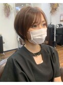 【畑中正敏】20代30代40代◎小顔丸みくびれショート、ボブ