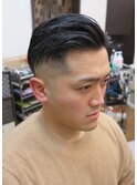 ショートパートフェードスタイル
