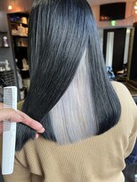 テテ(TETE)&nbsp;インナーカラー　ホワイト　心斎橋×長堀橋