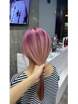 セレーネヘアー(Selene hair) cassis pink × Pink beige