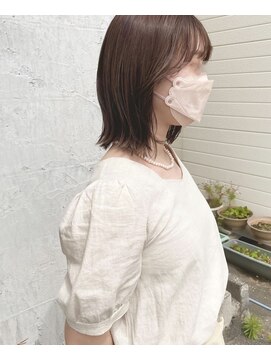 バトン ヘアケア アンド デザイン(baton hair care & design) ラベンダー×ボブ♪