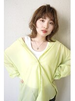 ブゾン(buZon)&nbsp;【buzon】ウルフレイヤー×ニュアンスパーマ