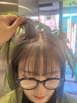 ゼスト 八王子店(ZEST) 透明感カラー/ラベンダーグレージュ