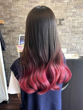 ヘアーデザイン アズール(Hair Design Azur) 【Azur】Cherry pink