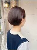 丸みショートボブ
