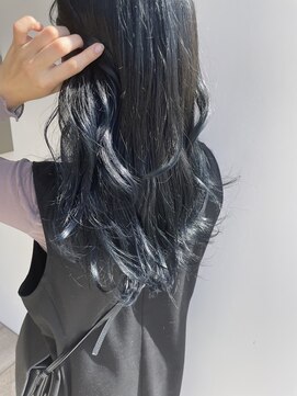 美容室 アイディー i-dee ブルーブラック