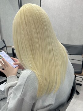 ロウル 渋谷(LOWRL) 抜きっぱなしブロンド/ブリーチ