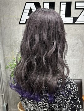 オルズ 渋谷(ALLZ) パールグレーダブルカラーケアブリーチケアカラーハイトーン
