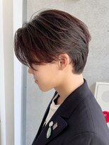 ネオリーブ クーロ メゾン 横浜(Neolive curro Maison)&nbsp;韓国センターパート×毛流れパーマ[メンズ]