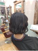 ゆるふわボブパーマ