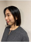 大人女性ボブスタイル