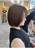髪質改善サラサラプレミアムストレート大人ガーリー韓国ボブ横浜