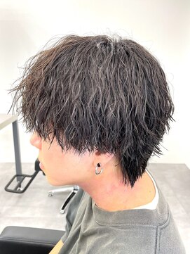 ノイセル 心斎橋(Noisyle) guest snap ショートマッシュウルフ×ツイストスパイラル