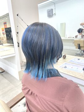 ニュート(Neut ) ウルフマッシュ/デザインカラーブルー