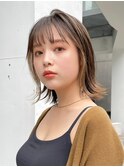 フェイスフレーミングインナーカラーイヤリングカラーハイライト