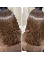 吉野ヘアダメージ研究所 銀座 髪質改善/艶カラー/艶トリートメント/サラ艶髪/くせ毛/美髪