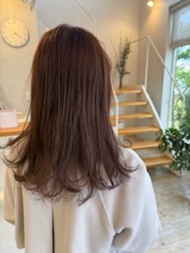 ヘアーズ 沖浜店(HAIRZ) 《HAIRZ》サマーオレンジミディ