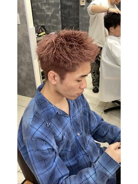 アロー 船橋店(AROH) men’s/MEN’S/スパイキーショート/ダブルカラー/船橋/大神宮下