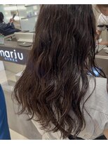 ロングパーマ