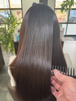 ペール ヘアー(PALE hair)の写真/お客様一人一人の髪の状態に合わせて施術してくれる◎ダメージヘアも艶のある美しい仕上がりに☆