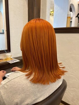 アミリー ひたち野うしく店(Amily) ハイライトバレイヤージュダブルカラーケアブリーチ20代30代