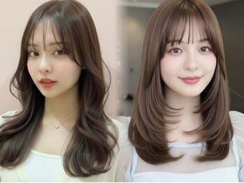 フュー 新小岩(few.)の写真/くびれミディ×レイヤーカットで魅せる大人上品な雰囲気*雰囲気を変えたいあなたに来てほしい*[新小岩駅]