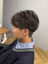 アレス バイ シカ 神戸三宮元町店(ALLES by Cica)&nbsp;ニュアンスセンターパートフェザーパーマ