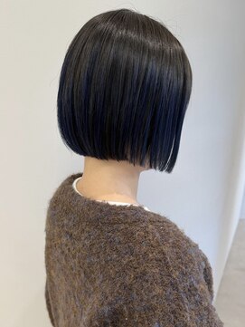 セイドット リー(Say. Ree) say.ボブミニボブくびれボブレイヤーボブオリーブグレーベージュ